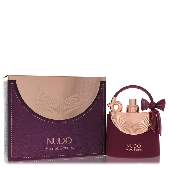 Fragrance World Nudo Sweet Berries Eau De Parfum Spray By Fragrance World For Women-100 Ml