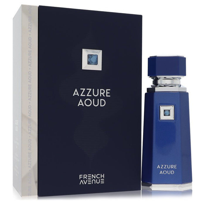 Fragrance World Azzure Aoud Eau De Parfum Spray By Fragrance World For Men-100 Ml