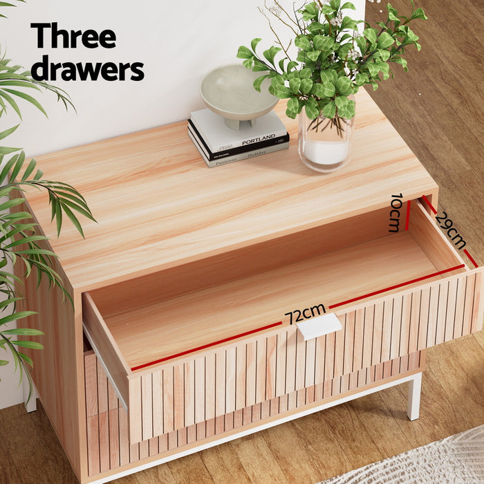 3 Chest Of Drawers Lura Pine