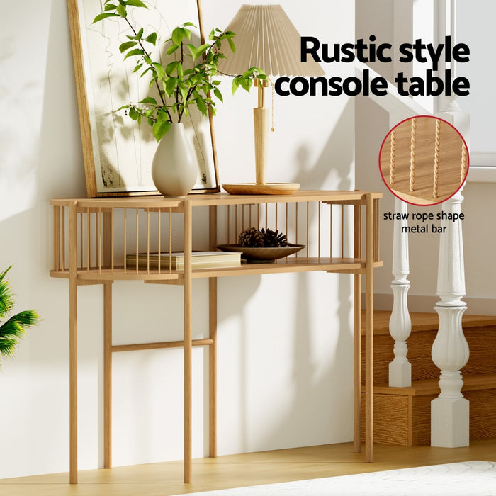 Console Table 124cm Pine
