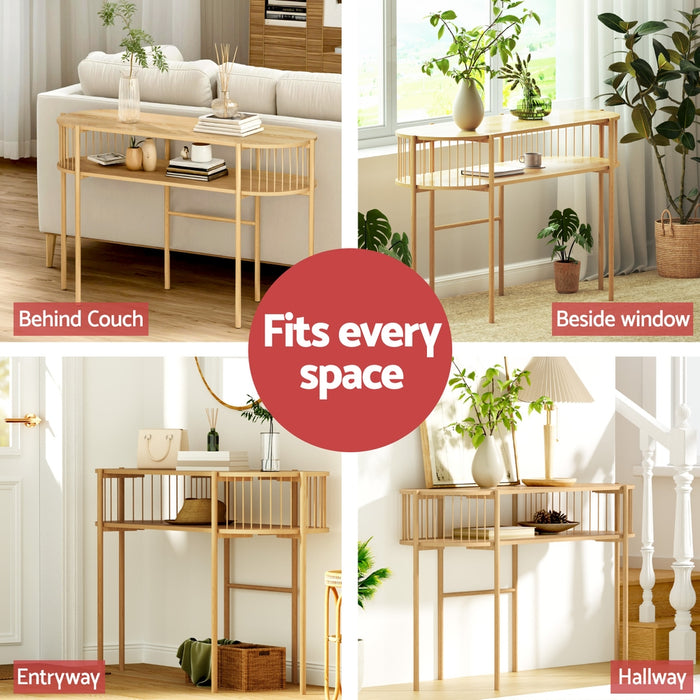 Console Table 124cm Pine