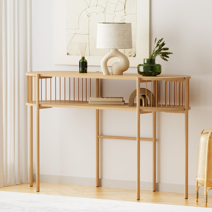 Console Table 124cm Pine