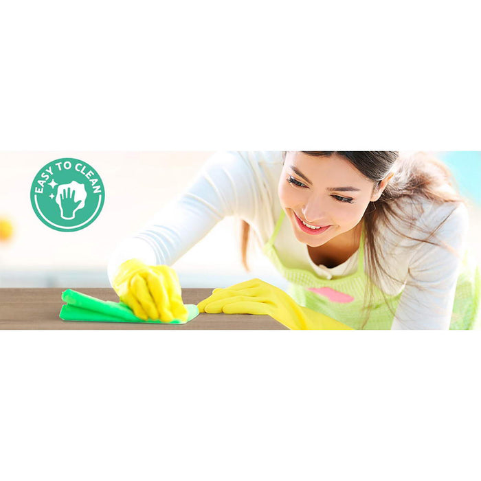 2X Bedside Table 2 Drawers With Shelf Tara Oak