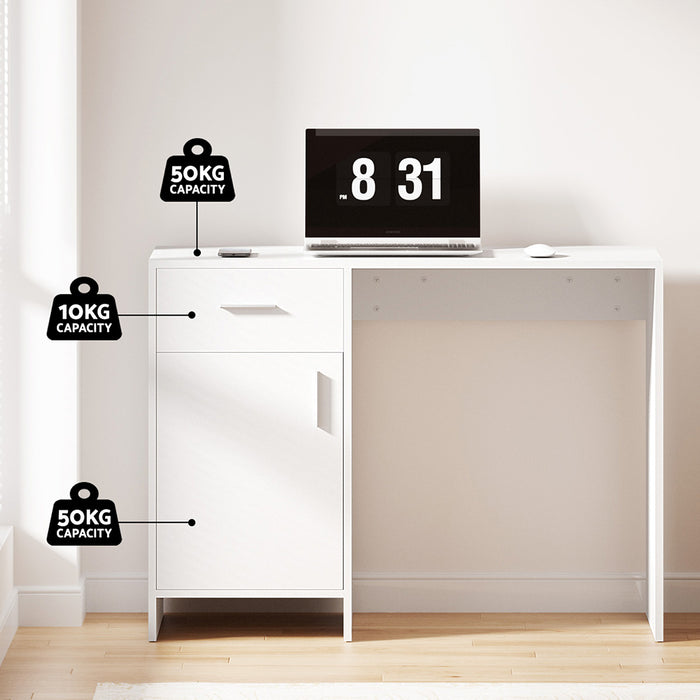 Pu Leather Padded Chair & Office Desk