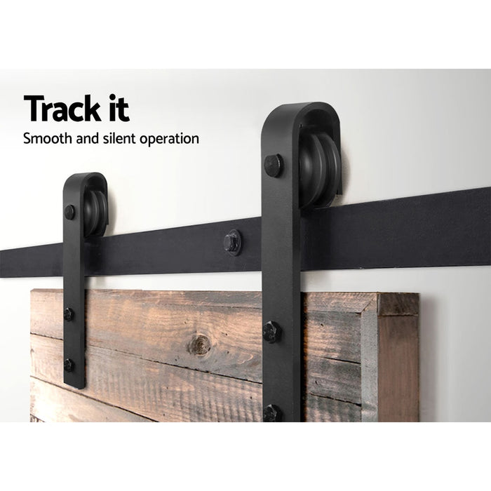 Sliding Barn Door Hardware Track Set 1.83M