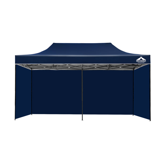 Gazebo 3X6 Pop Up Marquee Folding Tent Wedding Gazebos Camping Outdoor Shade Canopy Navy