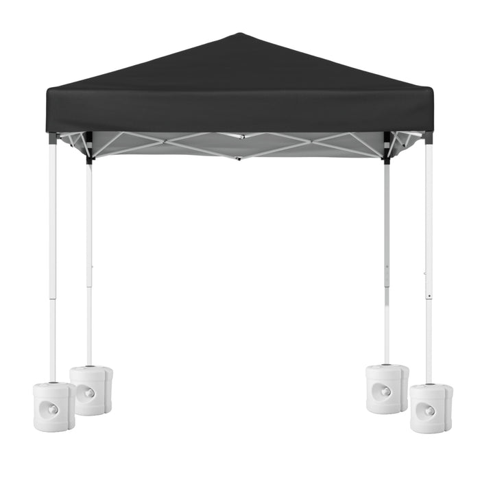 Gazebo 2X2M Outdoor Patio Garden Marquee Shade W/ Base Pods Black