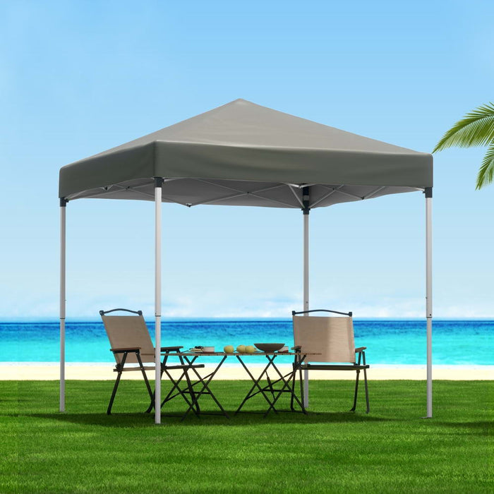Gazebo 2X2M Outdoor Patio Garden Marquee Shade Grey
