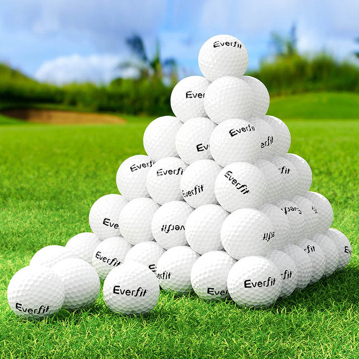 60Pcs Golf Ball Set Reusable Distance Golf Balls Practice Training