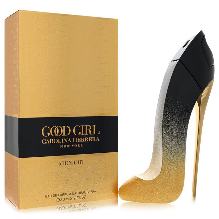 Good Girl Midnight Eau De Parfum Spray By Carolina Herrera For Women-80 Ml