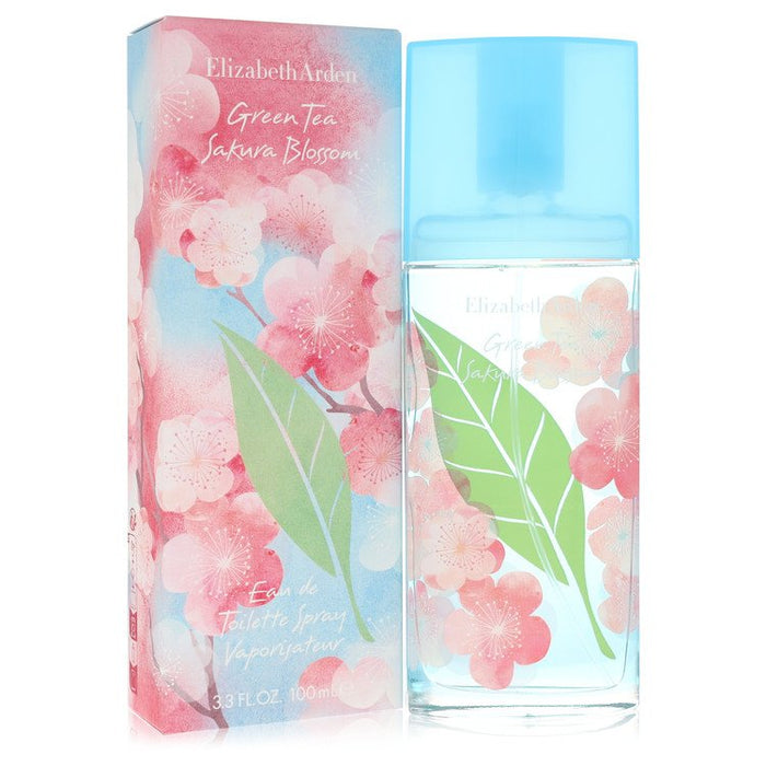 Green Tea Sakura Blossom Eau De Toilette Spray By Elizabeth Arden For Women-100 Ml