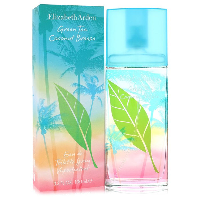 Green Tea Coconut Breeze Eau De Toilette Spray By Elizabeth Arden For Women-100 Ml