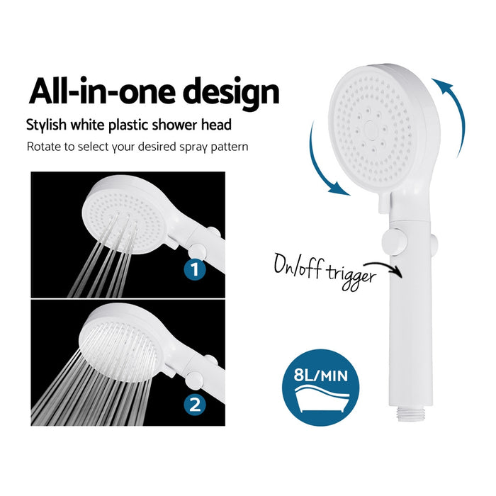 Portable Gas Water Heater 8L/Min With Pump Lpg System Grey