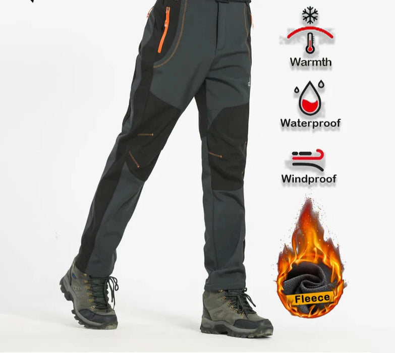 Insulated Hiking Pants For Men Waterproof & Windproof