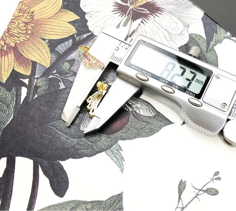 925 Sterling Silver Rainbow Hummingbird Stud Earrings