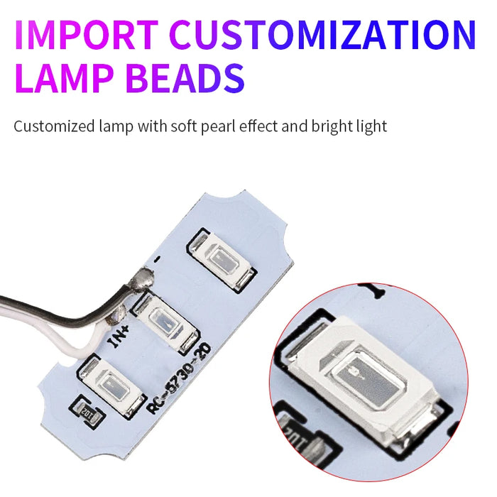 Universal Car Door Interior Led Atmosphere Lights 4Pcs
