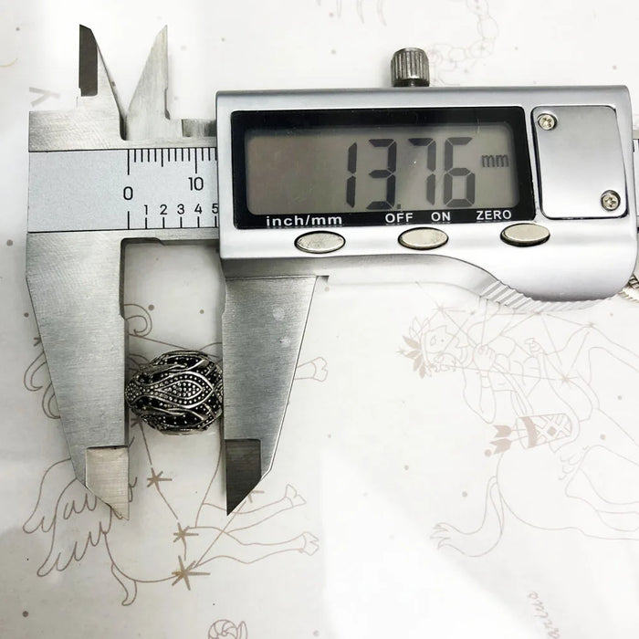 925 Sterling Silver Zircon Eagle Falcon Beads Charm For European Jewelry