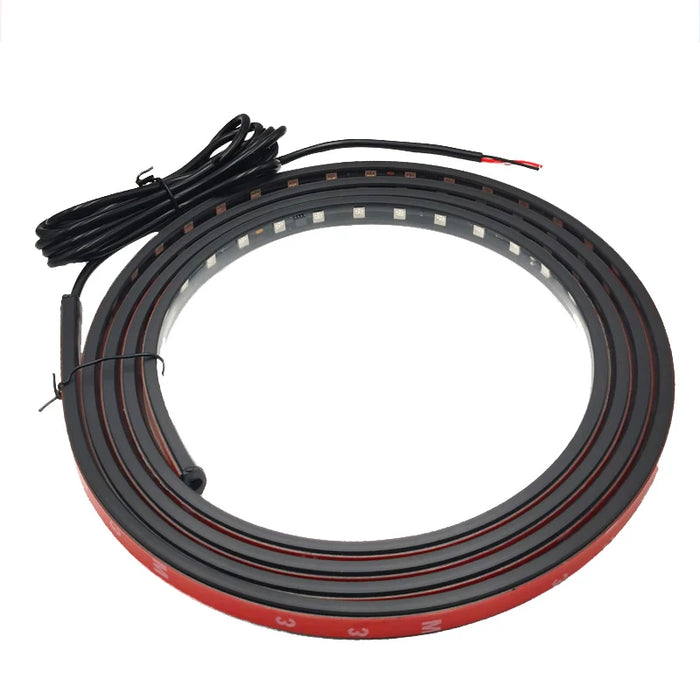 24V Truck Led Ambient Light Strip Colourful Flashing For Night Driving Safety