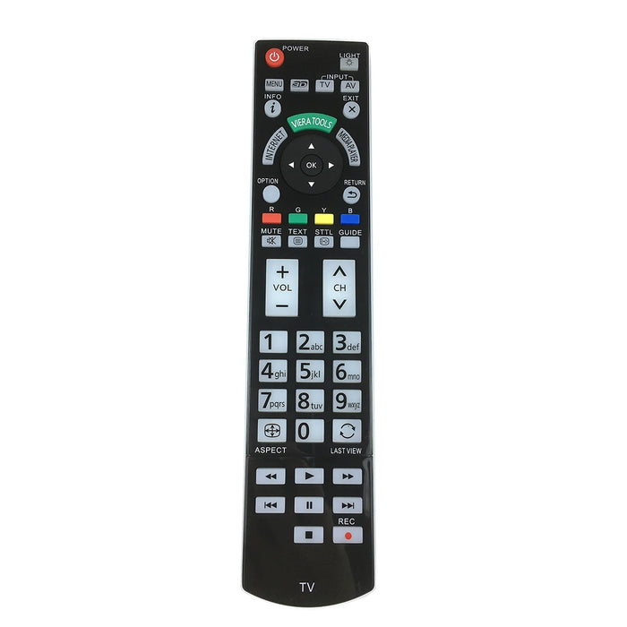 For Panasonic Tv Th-L47Dt50A Th-L42Et50A Th-L55Wt50A Th-P50St50A Th-P60St50A Th-P65St50 N2Qayb000746 Remote Control