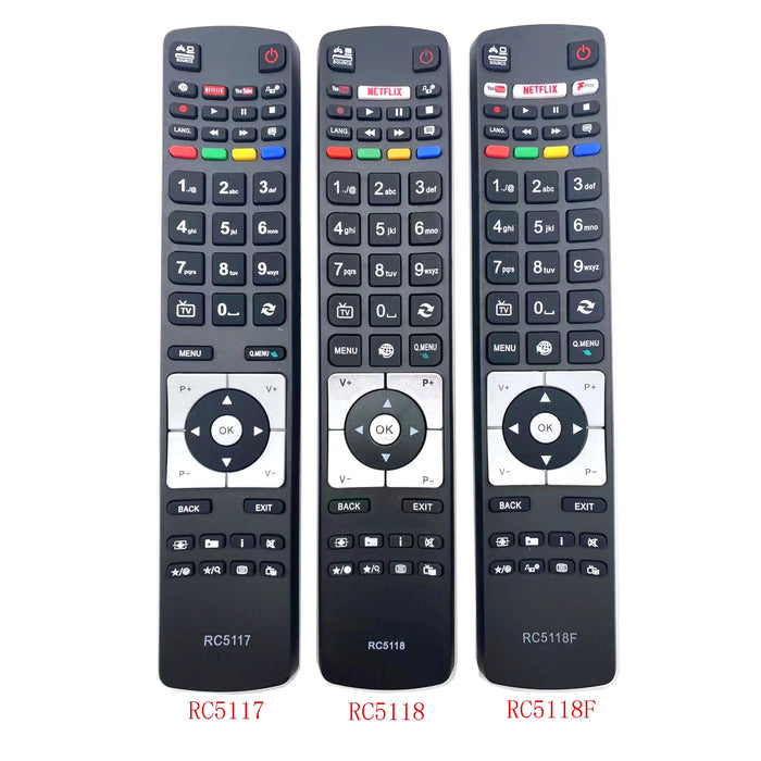 For Led Lcd 3D Hd Intelligent Operation Finlux 42Flhk242Bhcdn Fin32Basebk Fin40Basebk Fin48Smartbk Rc5118 Tv Remote Control