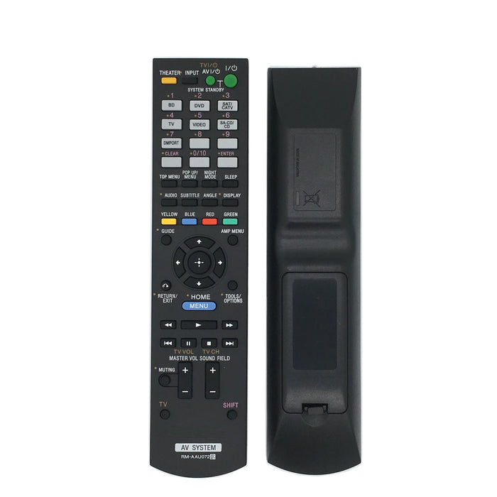 For Sony Remote Control Av System Rm-Aau074 Ht-Ct150 Ht-Ct150Hp Ht-Ss370 Ht-Sf470 Str-Ks370 Ht-Ct350 Ht-As5 Rm-Aau072 148761211