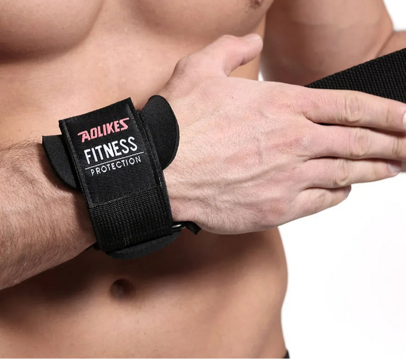 Pair of Non Slip Wrist Straps For Weightlifting