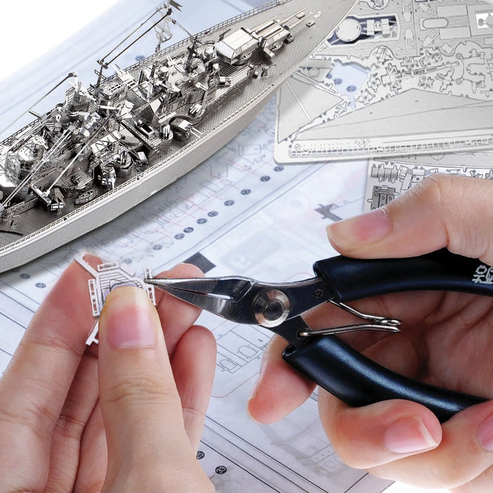 3D Battleship Bismarck Puzzle Kit Perfect Gift For Adults