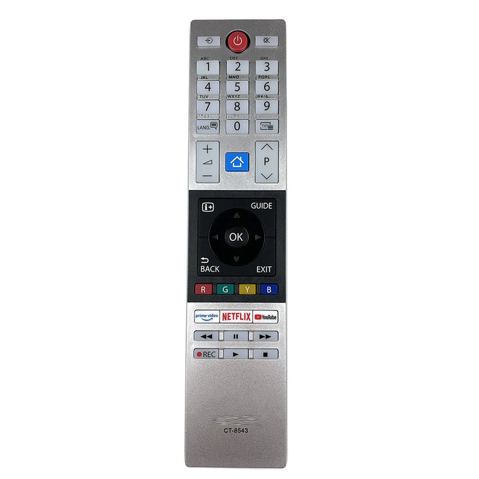 For Toshiba Tv Remote Control Ct-8543 Ct-8528 Ct-8533 Rc42151P Ct-8517 Ct-8536 Replacement