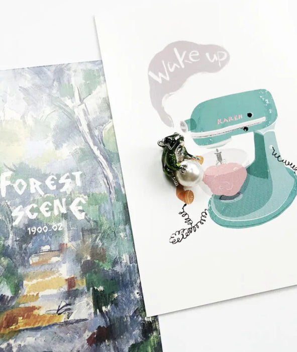 925 Sterling Silver Frog & Pearl Winter Pendant Fashion Jewelry Gift For Women & Men