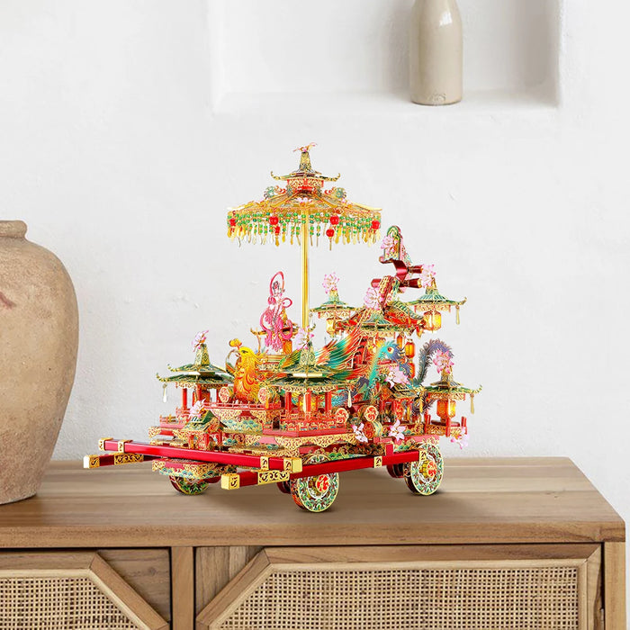 Diy 3D Metal Phoenix Vehicle Puzzle Kit For Adults