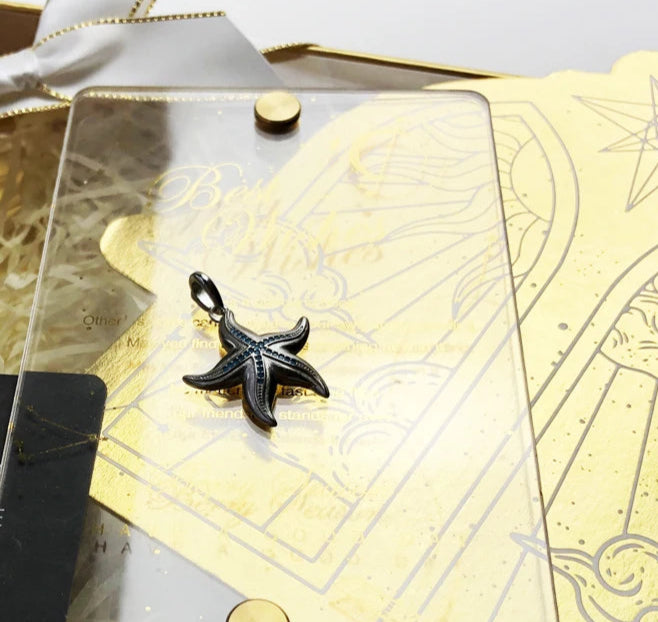 925 Sterling Silver Oceanstar Summer Pendant Gift For Women & Men