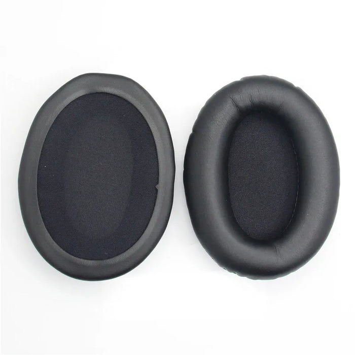 Pair of Sponge Protein Leather Ear Pads For Hyperx Cloud Ii Headphones
