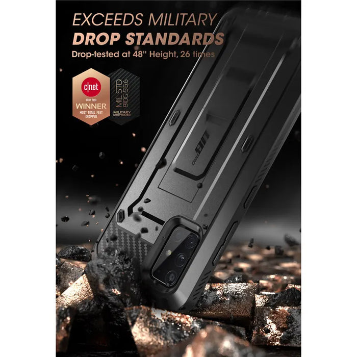 For Samsung Galaxy A51 5G Ub Pro Rugged Cover With Built-In Screen Protector