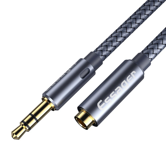 Headphone Extension Cable Jack 3.5Mm Audio Aux Cable 3.5 Mm Female Splitter Speaker Extender Cord For Earphone Adapter