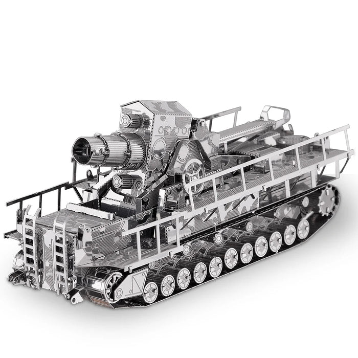 Railway Gun 3D Metal Puzzle Kit Diy Jigsaw Toy For Adults