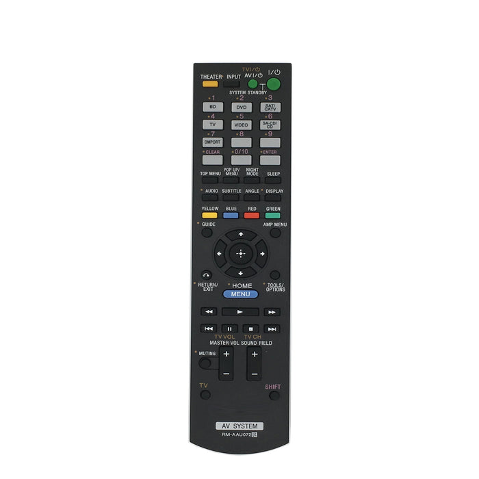 For Sony Remote Control Av System Rm-Aau074 Ht-Ct150 Ht-Ct150Hp Ht-Ss370 Ht-Sf470 Str-Ks370 Ht-Ct350 Ht-As5 Rm-Aau072 148761211
