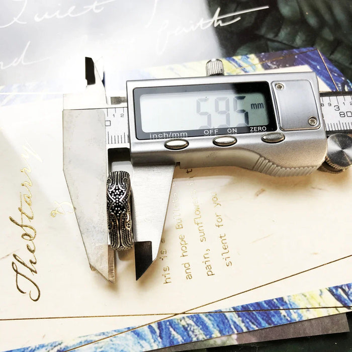 925 Sterling Silver Maori Tattoos Band Ring Ethno Fine Jewelry For Women & Men Autumn Cultural Ornament