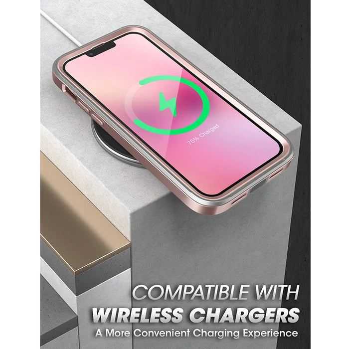 For Iphone 13 6.1 Inch 2021 Ub Edge Pro Clear Case With Built-In Screen Protector