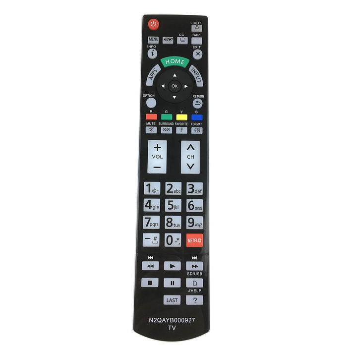 For Panasonic N2Qayb000703 N2Qayb000862 N2Qayb000927 N2Qayb000746 N2Qayb000854 Led Tv Remote Control