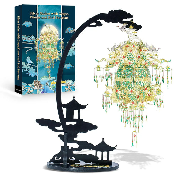 Silver Grape Sachet 3D Puzzle Kit For Adults