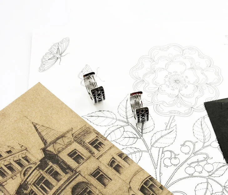 925 Sterling Silver Geometric Hinged Hoop Earrings Europe Style Glam Fashion For Women