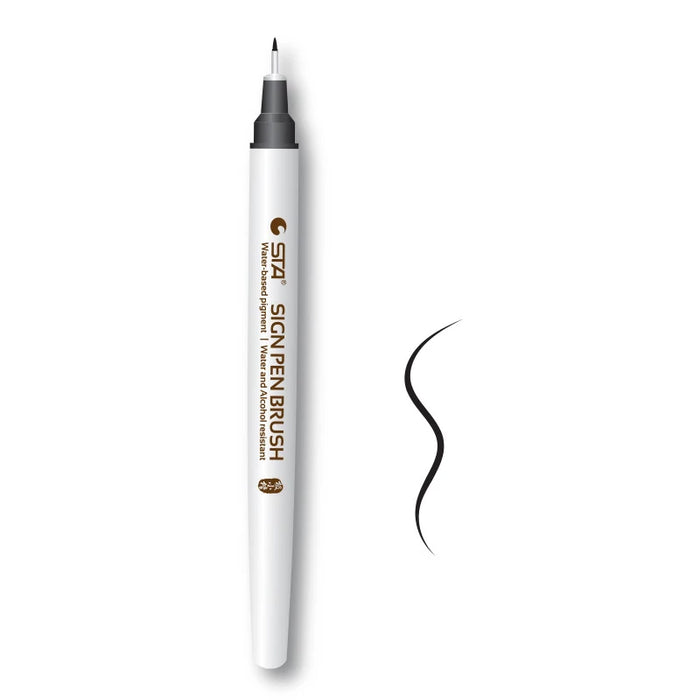 4 Pcs Japanese Calligraphy Brush Pens For Writing & Drawing