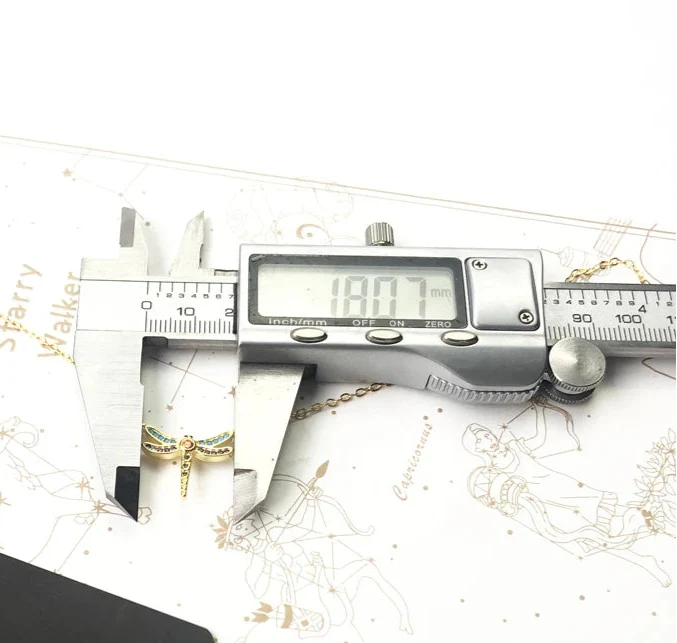 925 Sterling Silver Dragonfly Necklace Playful Jewelry Bohemian