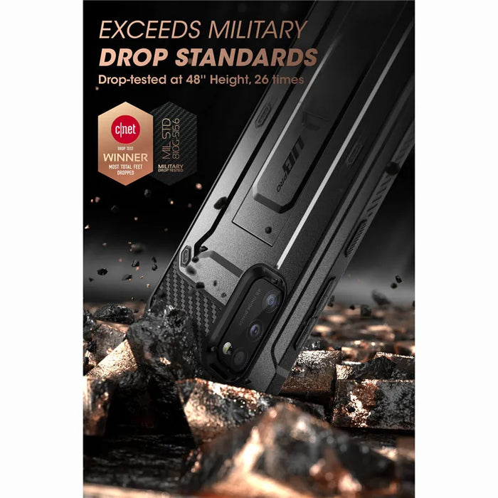 For Samsung A41 Full Body Holster 2020 Release Ub Pro Rugged Case With Built-In Screen Protector