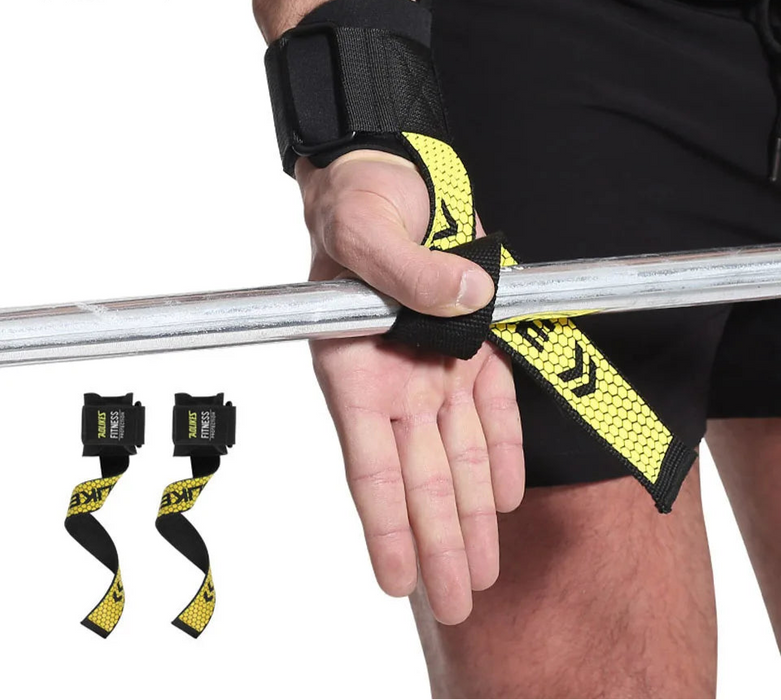 Pair of Non Slip Wrist Straps For Weightlifting