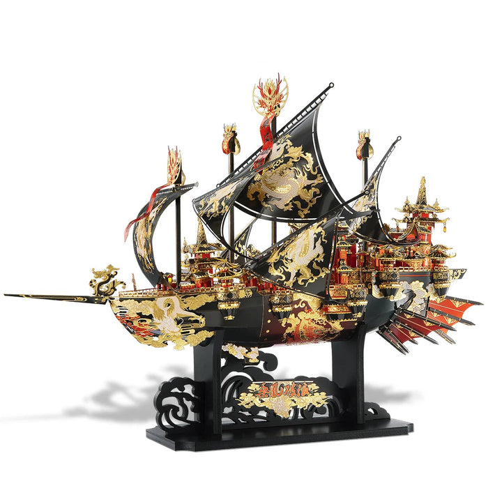 3D Metal Puzzle Sky Ship Model Kit For Adults