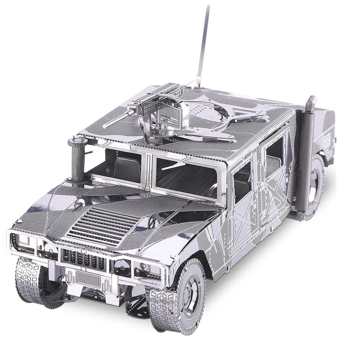 4Wd Military Automobile Puzzle Kit 3D Metal Model Perfect Gift For Adults