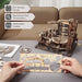 Marble Run Set 5 Kinds 3d Wooden Puzzle Diy Model Building