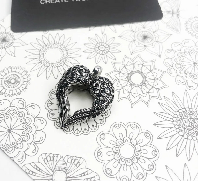 925 Sterling Silver Heart Wings Pendant Trendy Fashion Jewelry Gift For Men & Women