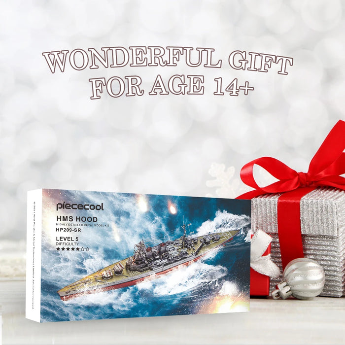 3D Battleship Model Puzzle Perfect Gift For Adults